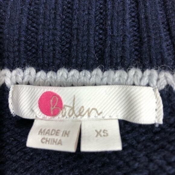 Boden Winifred Cable Knit Sparkle Cuff Sweater XS NWOT - Picture 5 of 5